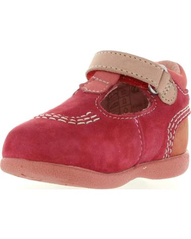 Schuhe für Mädchen und Junge KICKERS 413122-10 BABYFRESH 43 ROUGE ROSE