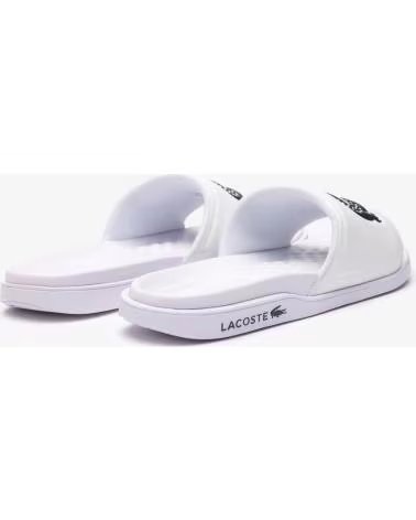 LACOSTE CHANCLAS SERVE DUAL SYNTHETIC 743CMA01101RS BLANCO OFF WHITE-DKGRN