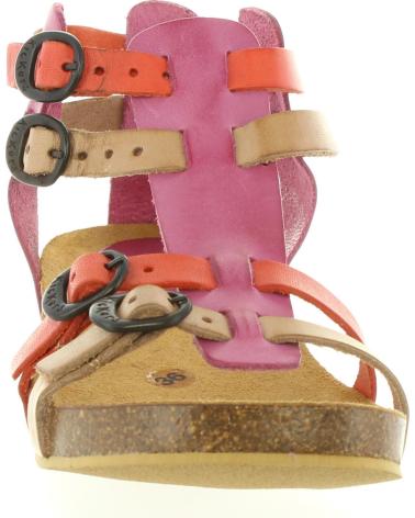 Sandalen für Damen und Mädchen KICKERS 420390-30 BOMDIA 213 FUCHSIA ROUGE