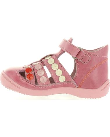 Sandalias de Niña KICKERS 469680-10 GIFT 133 ROSE CORAIL