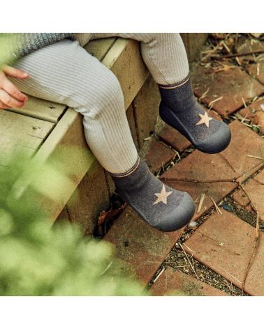 girl and boy Infant ATTIPAS 00SHINY STAR CHARCOAL ASS010 GRIS