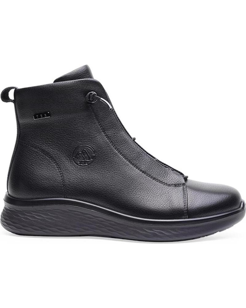 Woman Mid boots G COMFORT 816-S PIEL NEGRA NEGRO