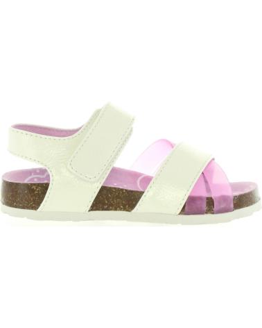 Sandalen für Mädchen KICKERS 469240-30 MAGIWEEK 33 BLANC-ROSE