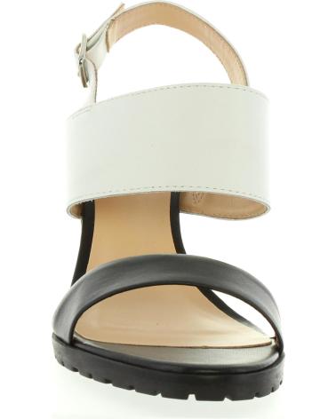 Woman Sandals KICKERS 502050-50 SARDAN 33 BLANC NOIR