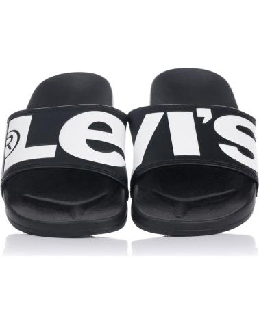 Chanclas-De-Hombre-LEVIS-SANDALIAS-PLANAS-LEVIA´S-231570-NEGRAS-NEGRO