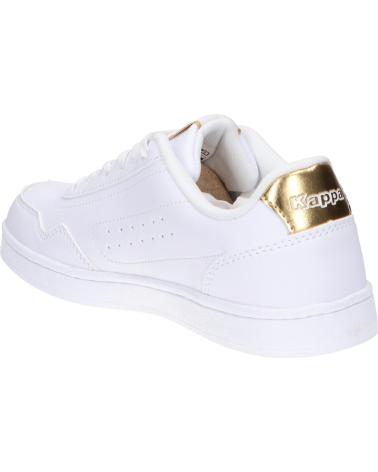 Sportif pour Femme KAPPA 331N6DW GARRET WO A01 WHITE-YELLOW GOLD