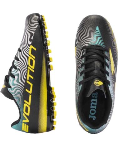 Sportivo per Bambina e Bambino JOMA BOTA FUTBOL EVOLUTION JR 2401 NEGRO