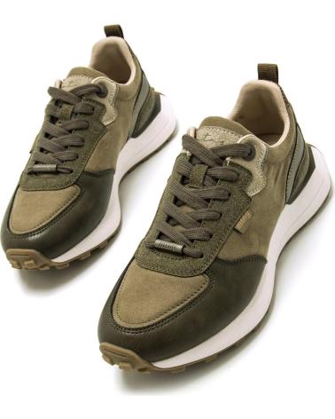 Deportivas de Mujer MTNG SNEAKERS MUSTANG 60458 MUJER KAKI VERDE