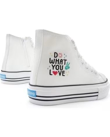 Sneaker-De-Niña-MTNG-MTNG Z242008119701-C49438 HIGH-TOP-SNEAKER MIT PLATEAU FÜR MÄDCHEN-BLANCO
