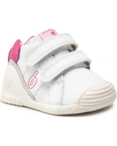 Esportes  de Menina BIOMECANICS BIOMECANICS 222125 DEPORTIVA BLANCO Y ROSY