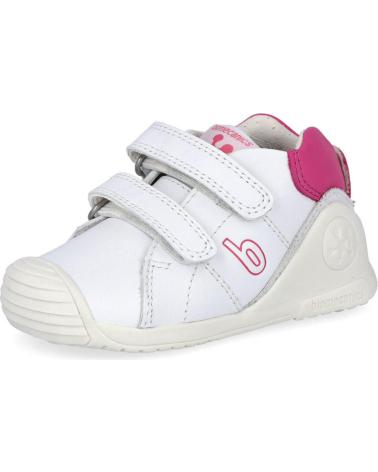 Esportes  de Menina BIOMECANICS BIOMECANICS 222125 DEPORTIVA BLANCO Y ROSY