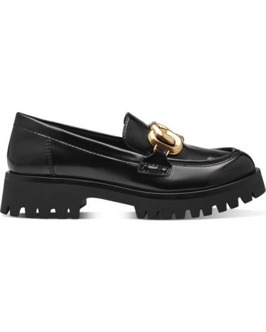 Mocassins de Mulher TAMARIS MOCASIN ADORNO 014-BLACK BRUSH