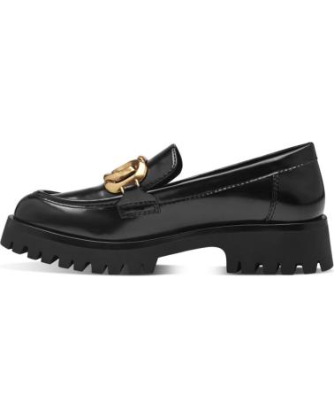 Mocassins de Mulher TAMARIS MOCASIN ADORNO 014-BLACK BRUSH