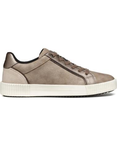 SNEAKERS GEOX D BLOMIEE C6738 TAUPE MARRONE LOW CUT C6738 LT TAUPE