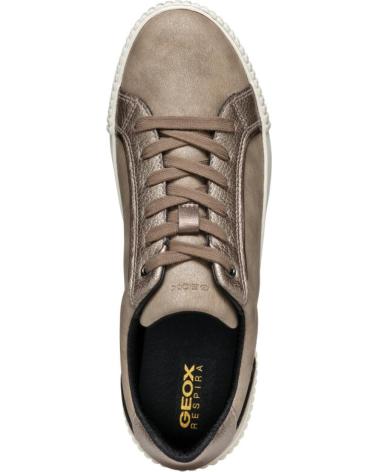 SNEAKERS GEOX D BLOMIEE C6738 TAUPE MARRONE LOW CUT C6738 LT TAUPE