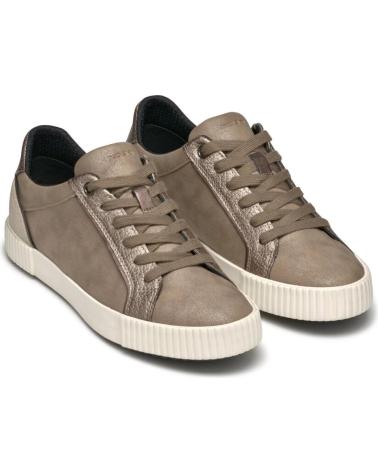 SNEAKERS GEOX D BLOMIEE C6738 TAUPE MARRONE LOW CUT C6738 LT TAUPE