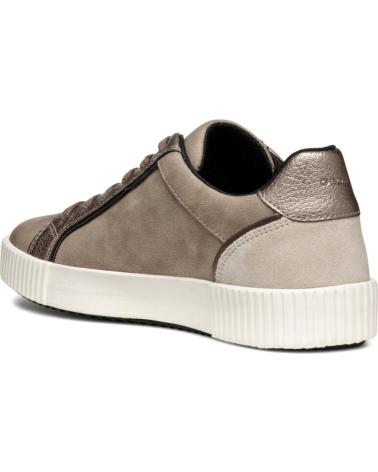 SNEAKERS GEOX D BLOMIEE C6738 TAUPE MARRONE LOW CUT C6738 LT TAUPE