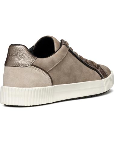 SNEAKERS GEOX D BLOMIEE C6738 TAUPE MARRONE LOW CUT C6738 LT TAUPE