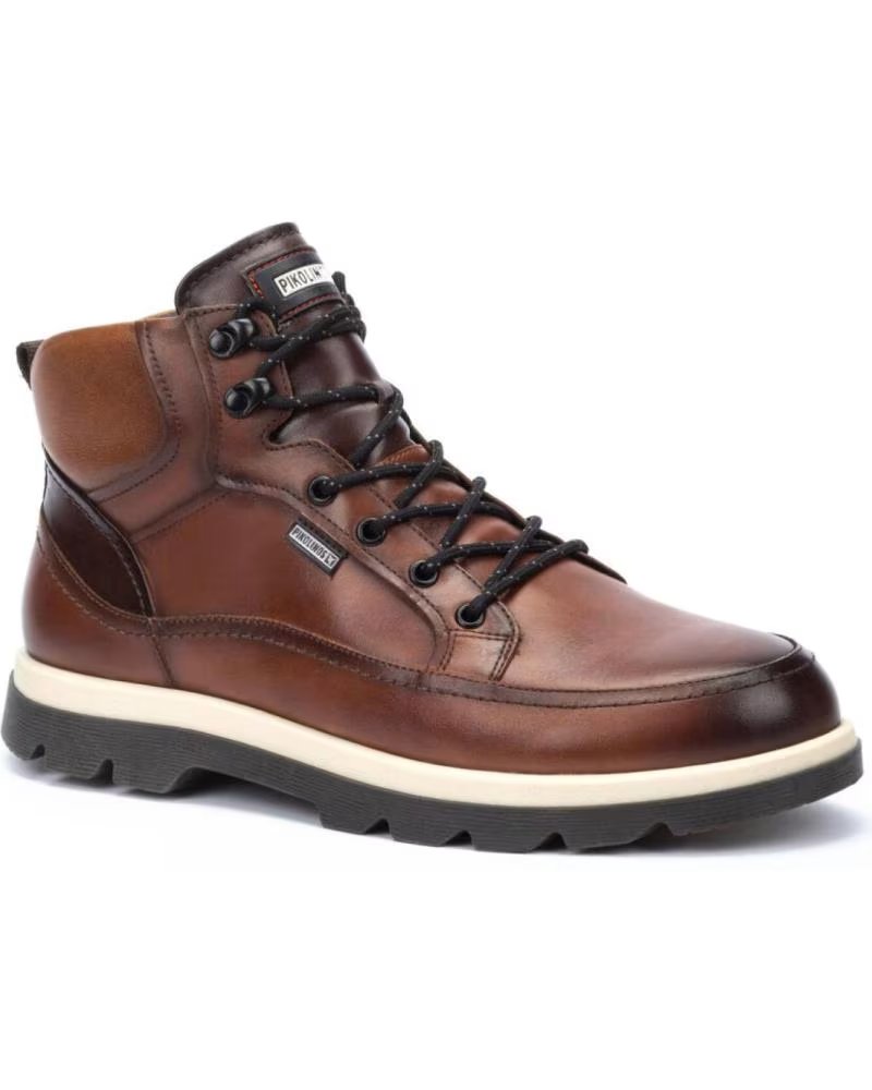 Botines de Hombre PIKOLINOS BOTIN ESTILO MILITAR PARA HOMBRE CUERO