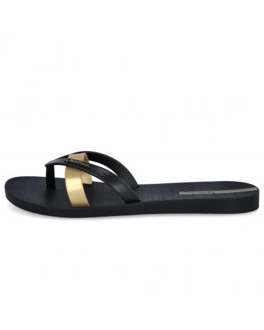 SANDALES IPANEMA KIREI 81805 NOIRES À BRIDES DORÉES NEGRO