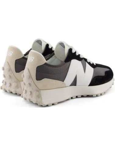 NEW BALANCE U327 SNEAKERS GREY WHITE BLACK FE NEGRO