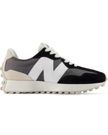 NEW BALANCE U327 SNEAKERS GREY WHITE BLACK FE NEGRO