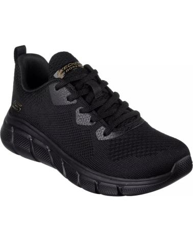 Sportivo per Donna SKECHERS ZAPATILLAS BOB SPORT B FLEX NEGRO