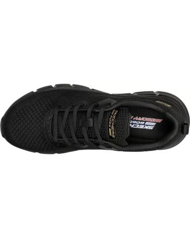 Sportivo per Donna SKECHERS ZAPATILLAS BOB SPORT B FLEX NEGRO