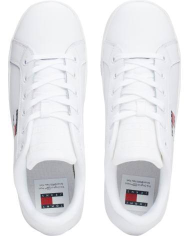 Deportivas de Mujer TOMMY HILFIGER TJW FLATFORM ESS BLANCO