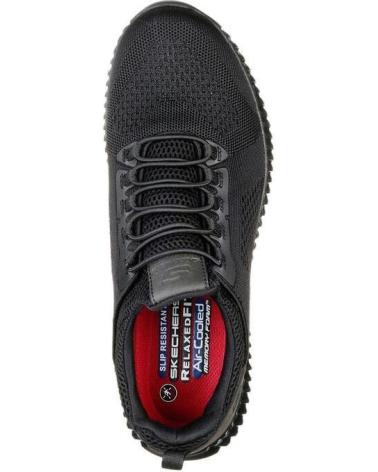 Sneaker für Herren SKECHERS DEPORTIVO HOMBRE WORK CESSNOCK 77188EC NEGRO