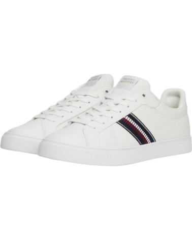 Deportivas de Mujer TOMMY HILFIGER ICON COURT SNEAKERS STRIPES BLANCO