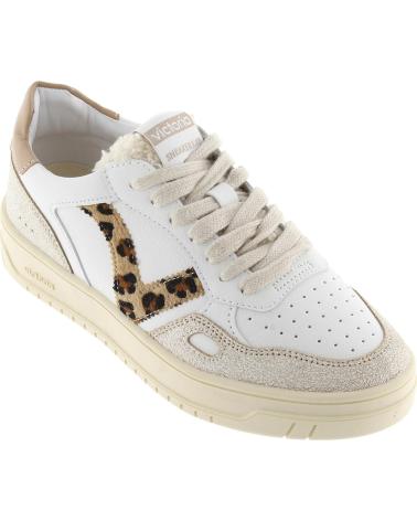 Deportivas de Mujer VICTORIA SNEAKERS 1257124 SEUL ANIMAL CAMEL
