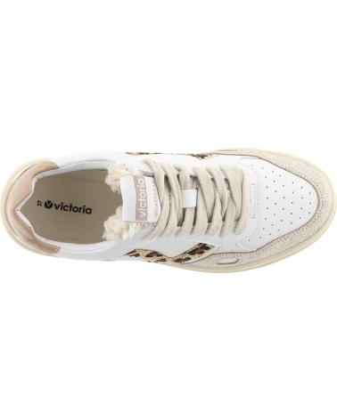Deportivas de Mujer VICTORIA SNEAKERS 1257124 SEUL ANIMAL CAMEL