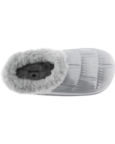 Hausschuhe für Damen VICTORIA ZAPATILLAS 1402101 NUBE GLITTER PLATA