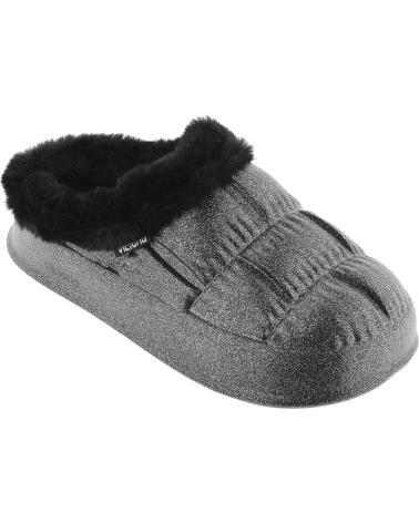Hausschuhe für Damen VICTORIA ZAPATILLAS 1402101 NUBE GLITTER NEGRO