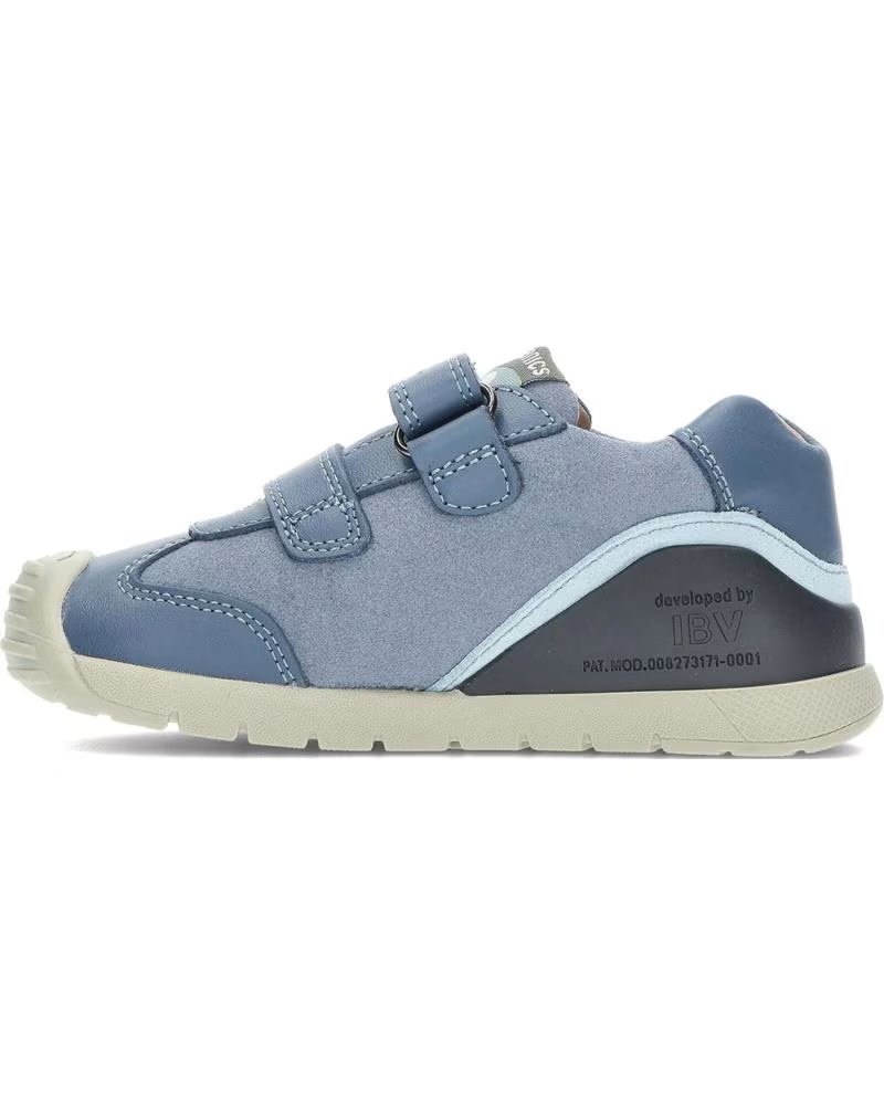 BIOMECANICS ZAPATILLAS 241110 EN AMARILLO PARA BEBE AZUL
