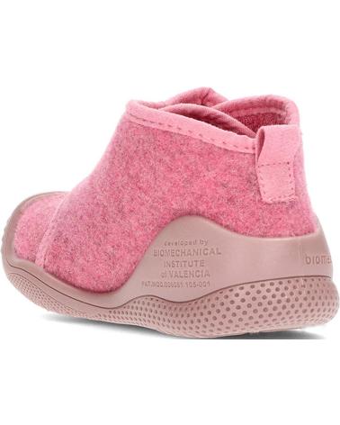 Baby für Mädchen BIOMECANICS PANTUFLAS PARA NINA DE 241150B FIELTRO ROSA