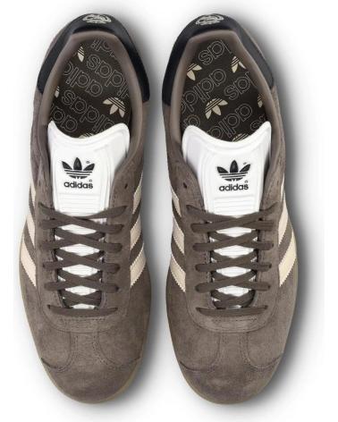 Sneaker für Herren ADIDAS GAZELLE REKIVE IH2631 CHARCOAL- PUTTY MAUVE- GUM 4 - 41 1-3 BROWN