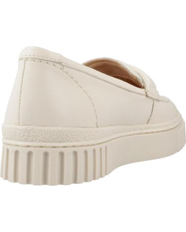 Mocassins de Mulher CLARKS MOCASINES MUJER MODELO MAYHILL COVE COLOR BLANCO CREAM