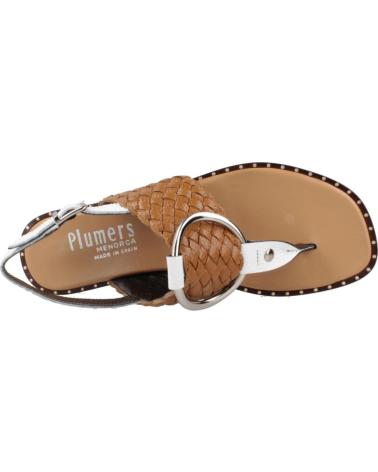 Sandálias de Mulher PLUMERS SANDALIAS MUJER MODELO 3746P COLOR BLANCO