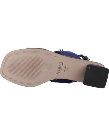 Sandálias de Mulher PLUMERS SANDALIAS MUJER MODELO 3838P COLOR AZUL MARINO