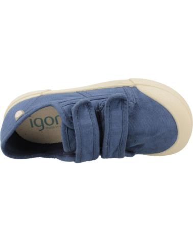 Chaussures pour Fille IGOR ZAPATILLAS NINO MODELO S10333 COLOR AZUL MARINO