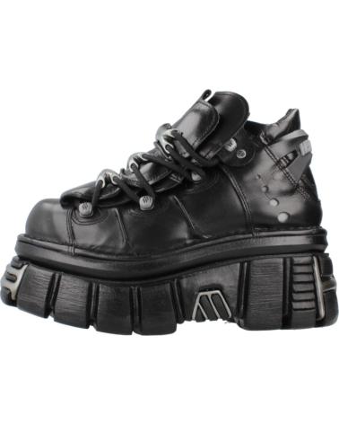 Woman Mid boots NEW ROCK BOTINES MUJER MODELO M106 S112 COLOR NEGRO