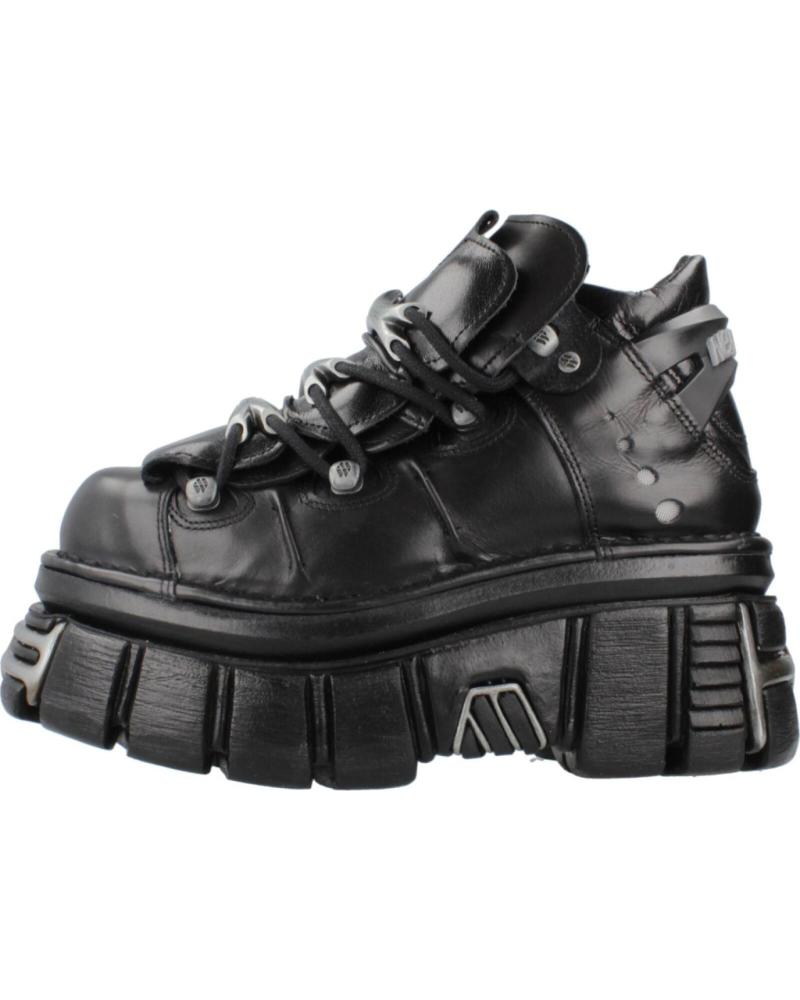 Woman Mid boots NEW ROCK BOTINES MUJER MODELO M106 S112 COLOR NEGRO
