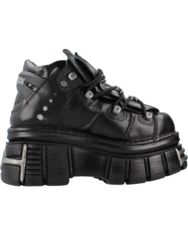 Woman Mid boots NEW ROCK BOTINES MUJER MODELO M106 S112 COLOR NEGRO
