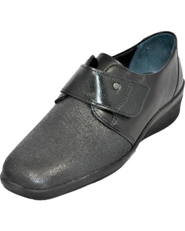 Schuhe für Damen LUMEL 272-2447 ELEGANTE 27 ZAPATO PALA ELASTICA TERAPEUTICO BLACK 2738 COIMBRA