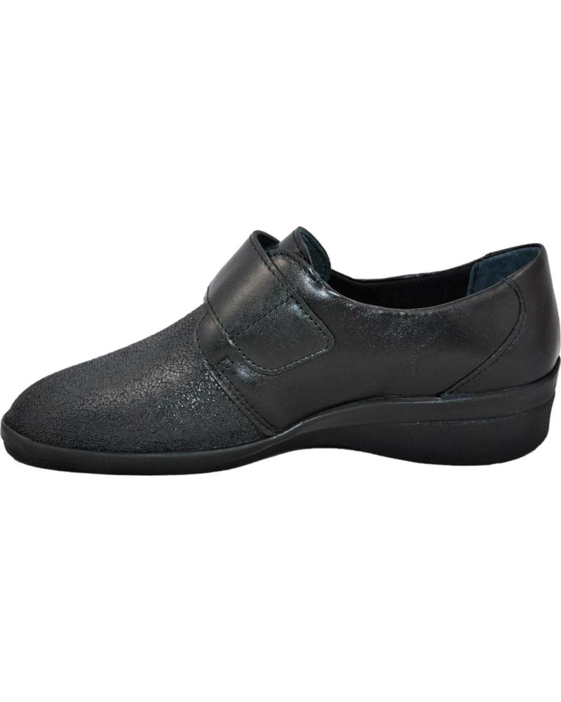 Schuhe für Damen LUMEL 272-2447 ELEGANTE 27 ZAPATO PALA ELASTICA TERAPEUTICO BLACK 2738 COIMBRA