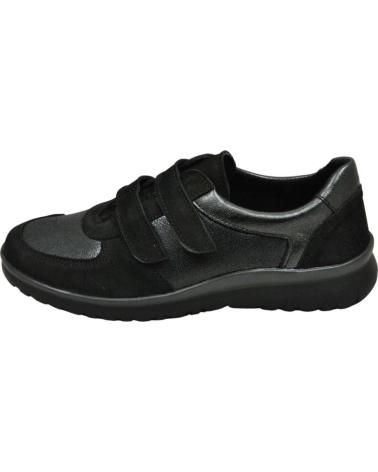 Sportif pour Femme LUMEL – SNEAKER DEPORTIVO URBANO CIERRE POR CONTACTO PLAN BLACK 648-BLACK COIMBRA