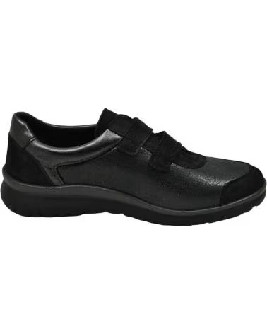 ZAPATILLA URBANA LUMEL DAHLI 17 NEGRA VELCRO 648 BLACK 648-BLACK COIMBRA