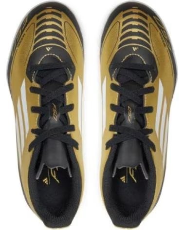 SCARPE DA CALCIO ADIDAS F50 CLUB TURF MESSI JUNIOR IG9297 ORO-NERO DORADO